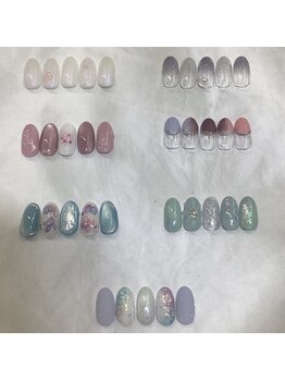 キャンアイドレッシー 平塚店の写真/幅広い年代の方に長く愛されているCan I Dressy♪安心の定額制でネイルが楽しめる♪季節限定デザインも♪