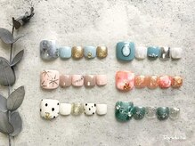 リンドゥネイル(Rindu Nail)/5月新作フット定額カジュアル