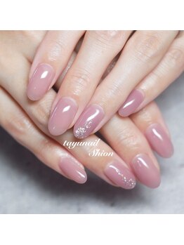 たゆ ネイル(たゆnail)/くすみワンカラーネイル