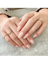 リンネ(Rinne)/シンプルミラーネイル