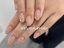 メイル(meiru)/ワンカラー×ビジュー