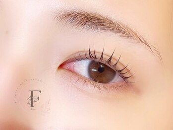 フルゥ エビス(fl EBISU.)の写真/*まつげmenu導入*新規(上)¥6,600→¥5,800*パリジェンヌ・まつげパーマ同価格!上向き長持ちコーティング付♪
