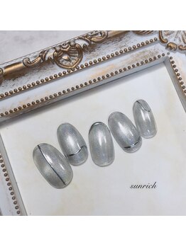 マグネットミラーネイル