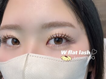 エム バイ プティパ 水戸内原店(M by petit-pas)/Wフラットラッシュ１００本