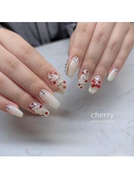 エンズネイル(O’s nail)/さくらんぼネイル