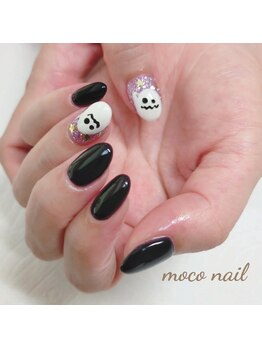 モコネイル(moco nail)/☆ワンカラー2本アート☆