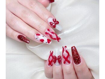 オーラ 関内 伊勢佐木長者町(Aura)/ハート、リボン、チェック柄