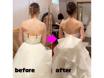 柚香鍼灸院の写真/どの角度から見られても完璧な美しさ◎人生の特別な日を綺麗な花嫁姿で叶えませんか？