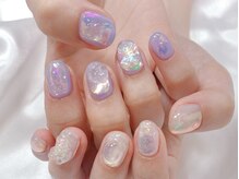シェリーラメール 渋谷(cherielamer)/うるうるnail ￥9500