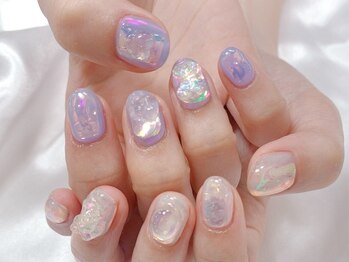 シェリーラメール 渋谷(cherielamer)/うるうるnail ¥9500