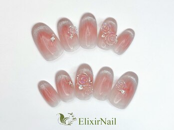 エリクサーネイル 池袋(Elixir Nail)/定額b カジュアル/クーポン使用