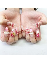 シェリーネイル(cherie nail)/ガーリーネイル