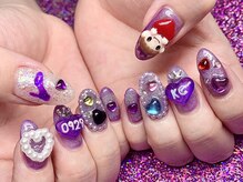 ネイルマフィア 渋谷(NAIL MAFIA)/推し3Dキャラネイル