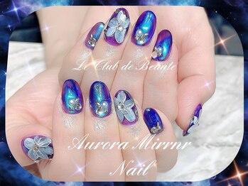 ル クラブ ド ボーテ 練馬/オーロラミラーネイル☆