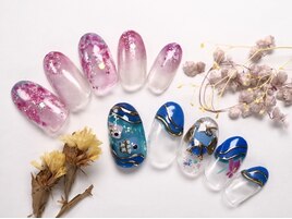 5月nail☆鯉のぼり*藤の花*菖蒲