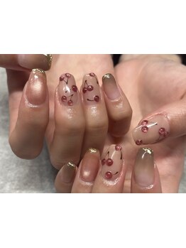 手描きアートが得意なサロン