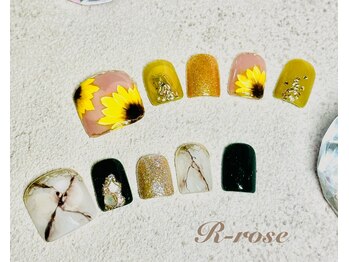アールローズ(R-rose)/フットネイル