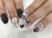 ベーシック ネイルウィザードアカデミー 本厚木店(Basic×NailWizardAcademy)/ハロウィンネイル