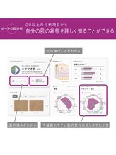 ポーラ おのころ店(POLA)/POLAの肌分析