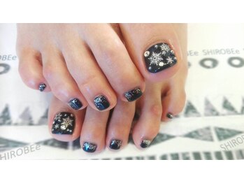 トータルサロン 白べぇーっ プラス/結晶フットネイル