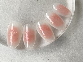 オーロラチークネイル