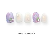 マリー ネイルズ いわきラトブ店(MARIE NAILS)/定額6,600円税込 ぷっくり 0616c