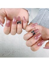 クリーム(Nail Atelier CREAM)/ワンホンパーツりぼん