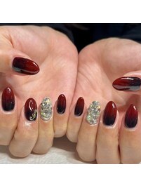 グラデーションネイル