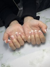 エンジョイネイル(N'joy nail)/これぞ王道！フレンチ＊
