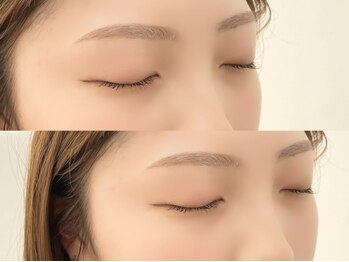 ノーウェア(NOWHERE)の写真/【当店人気の美眉WAX】黄金比/骨格に合わせて美しいお目元に♪自宅で再現しやすい眉毛がNOWHERE流◎