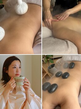 オーク(o.a.k)の写真/心と身体を温めるよもぎ蒸しで、肌育の新習慣を始めませんか？贅沢なひとり時間をお届けします♪