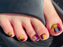 マハロ(MAHALO)/ぶどうネイル