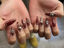 サクノネイル(SAKUNONAIL)/レッドフラッシュニュアンス