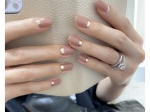 ネイルアンドエピサロン ラピス(Nail & Epi Salon Lapis)/フレンチネイル/ガラスフレンチ