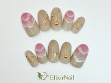 エリクサーネイル 池袋(Elixir Nail)/定額b カジュアル/クーポン使用