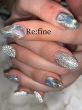 リファイン(Re:fine)/ジェル4本アート