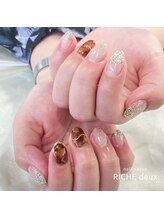 リッシュ ドゥ(RICHE deux)/べっ甲×ラメグラ