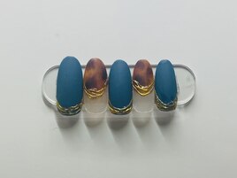 レオパル柄★フレンチ★ミラー