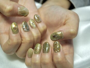 わたしのネイルとよもぎ蒸し/2.5hfree/オフあり