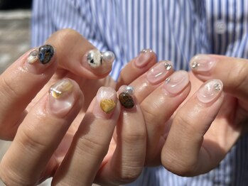 リリバイシエル(lili by CieL)/stone design nail