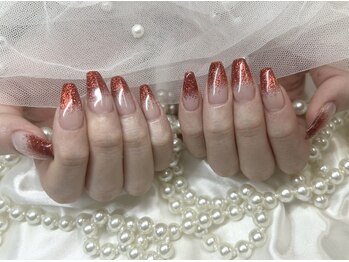 アンジュ(Ange)/【Rika】赤ラメグラ