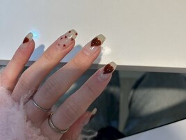 ハート バレンタイン ボルドー