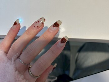 ハート バレンタイン ボルドー