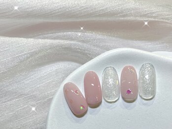 恵比寿/春ネイル