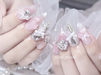 リンドネイル バイ モカ アンド ララ(Lind nail by moca and LaLa)/【mizuki】チーク/マグネット