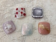 カルフールノア 新越谷店(carrefour noa)/nail design：親指アート6500円