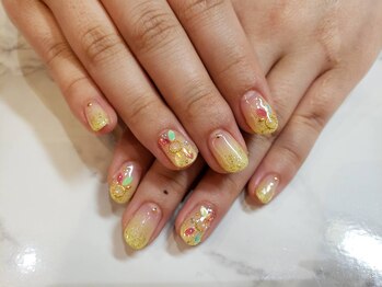 ネイルサロン ラブリーズ 相模大野店(NAIL SALON LOVELLY'S)/リーフホロネイル