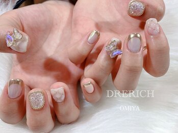 ネイルサロン ドレリッチ 大宮店(drerich)/バタフライネイル