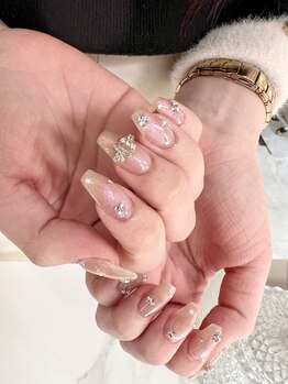 クリア(Clear)/偏光ラメベージュ