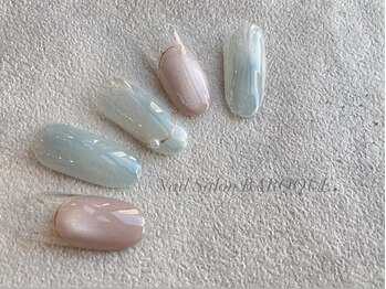 ネイルサロン バロック(Nail Salon BAROQUE)/春色ニュアンスネイル